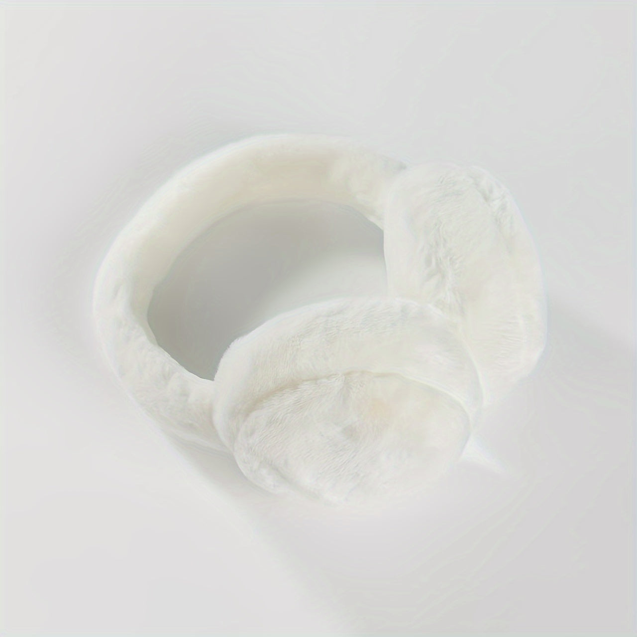 Fleece Ear Muffs for Men and Women Adjustable Sheepskin Winter Warmers