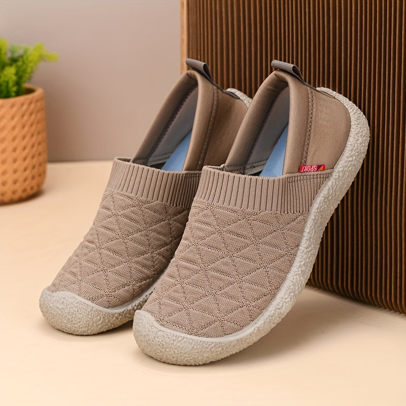 Women's Casual Slip-On Sneakers Fashionable High-End Comfort
