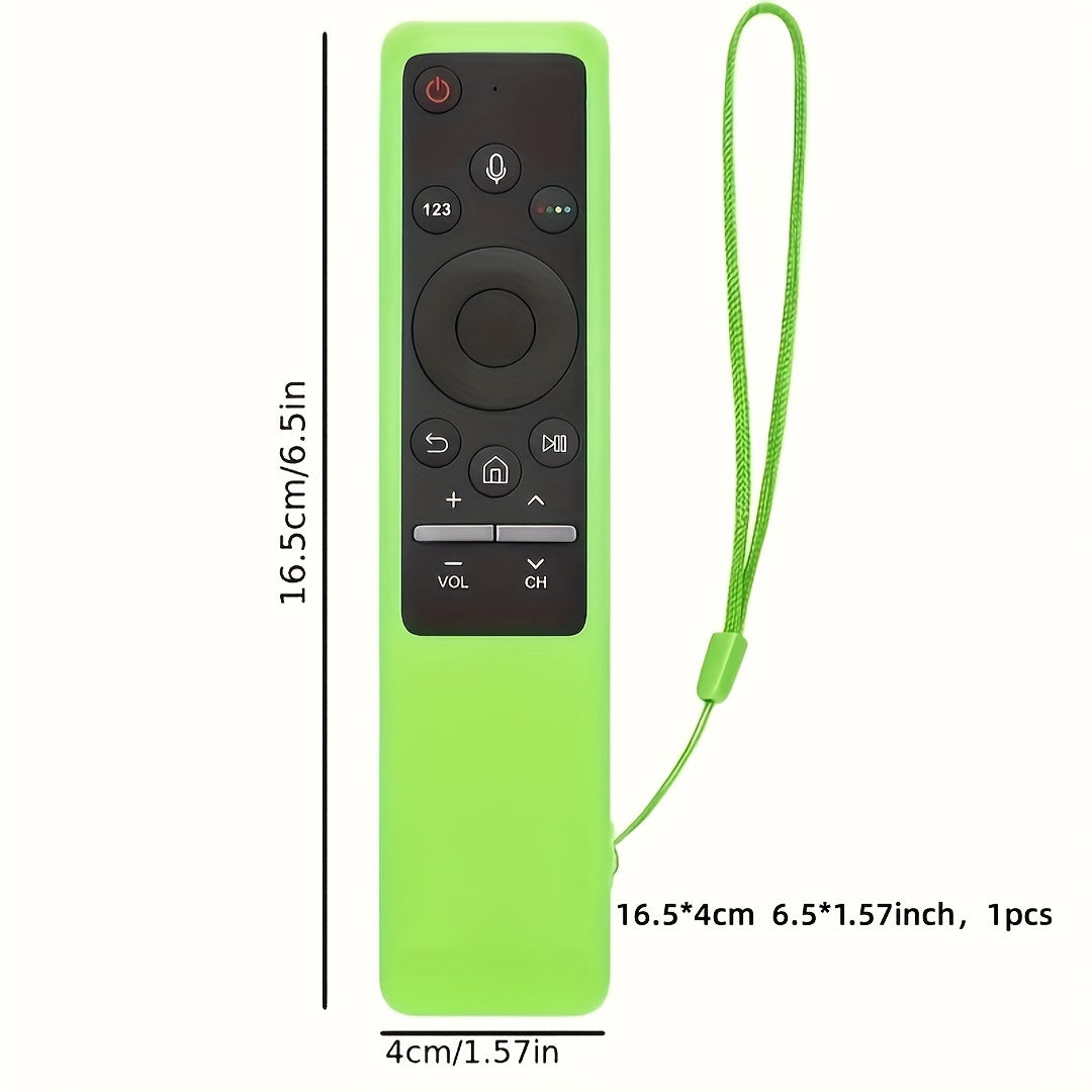 Glow-in-the-Dark Silicone Remote Control Case for Smart TV Shockproof Anti-Slip