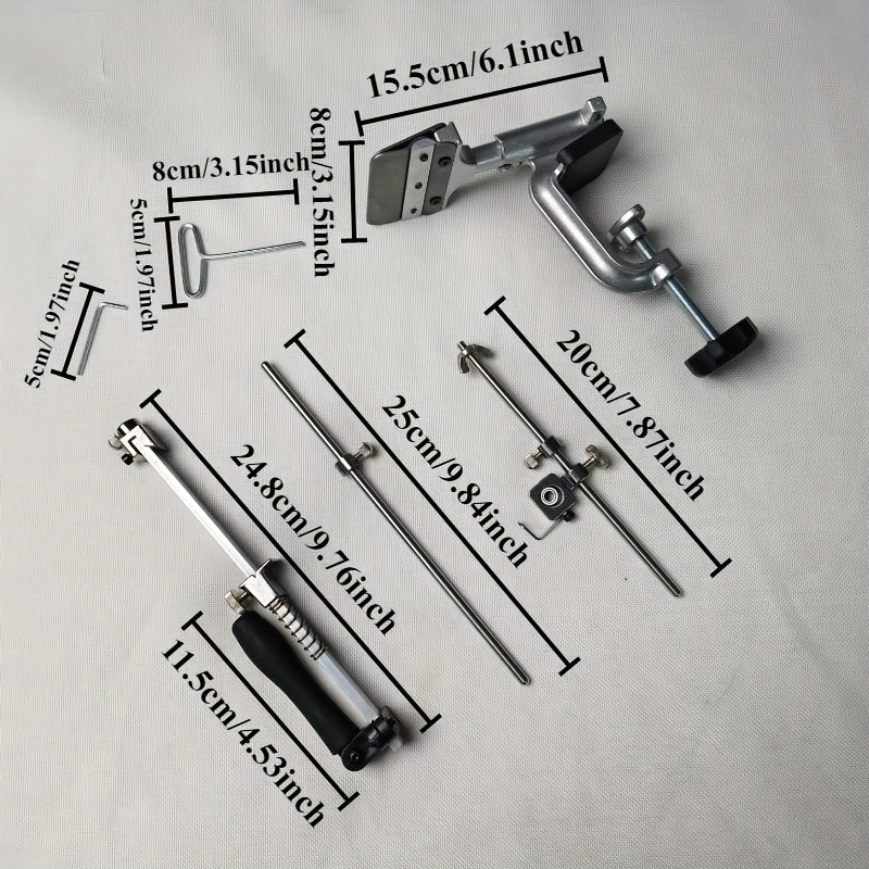 4-avlod Sharpener tizimi oshxona anjomlarini aniq silliqlash uchun, qattiq burchak bilan