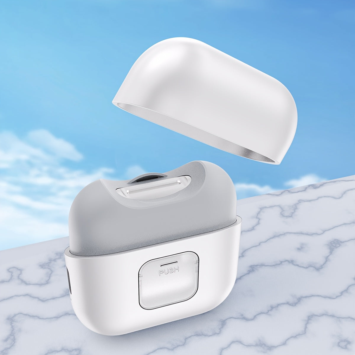 Yengil ko'chirish uchun LED chiroqli yangi ixcham elektr tirnoq kesgichi, USB zaryadlash va uzoq muddatli foydalanish uchun 300mAh batareya.