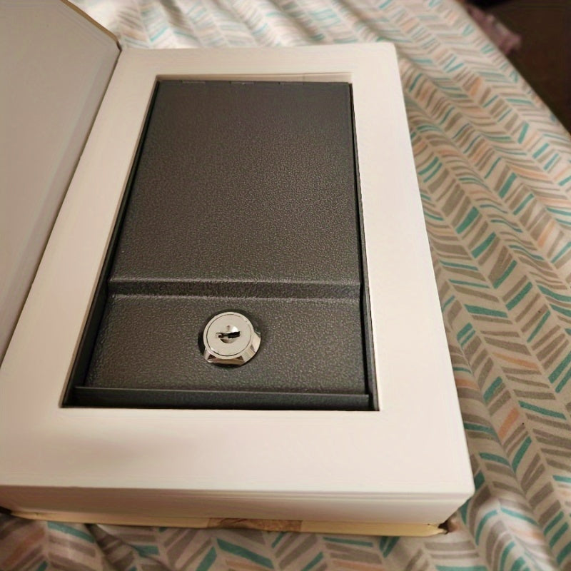 Alice in Wonderland Book Safe Box for Valuables Metal Fake Book Storage Discreet Organizer