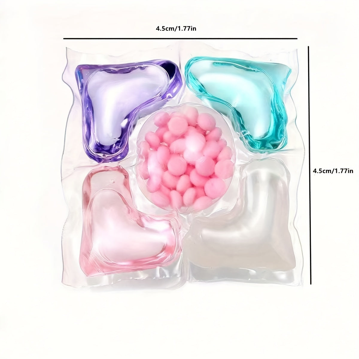 25/50 Count Laundry Detergent Pods Concentrated Stain Remover Long-Lasting Scent