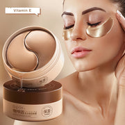Unisex All Skin Caffeine Peptide Eye Masks Hyaluronic Acid Collagen Brightening Moisturizing