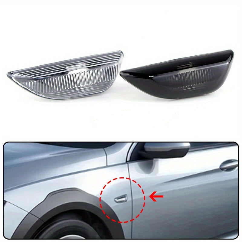 2 шт. автомобильных крышек корпуса фар без ламп для внедорожников, черный цвет, подходит для моделей