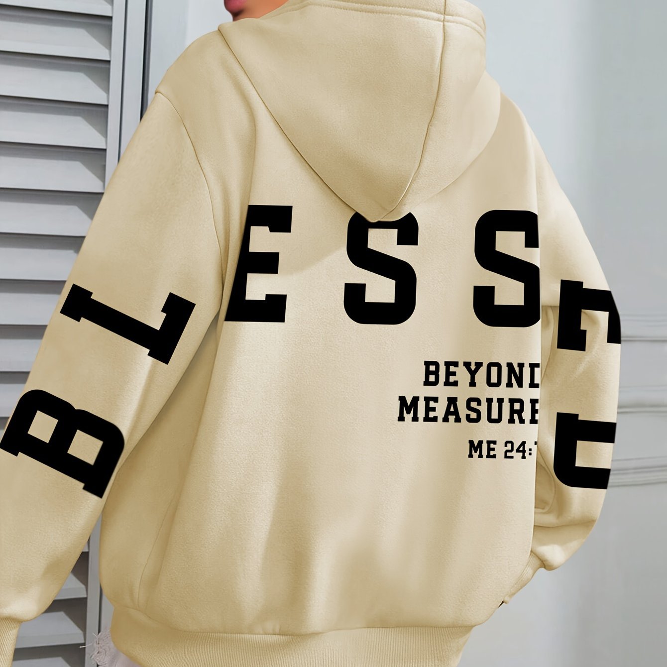 Plus Size Women’s Fleece Hoodie With Pocket Long Sleeve Winter Fall