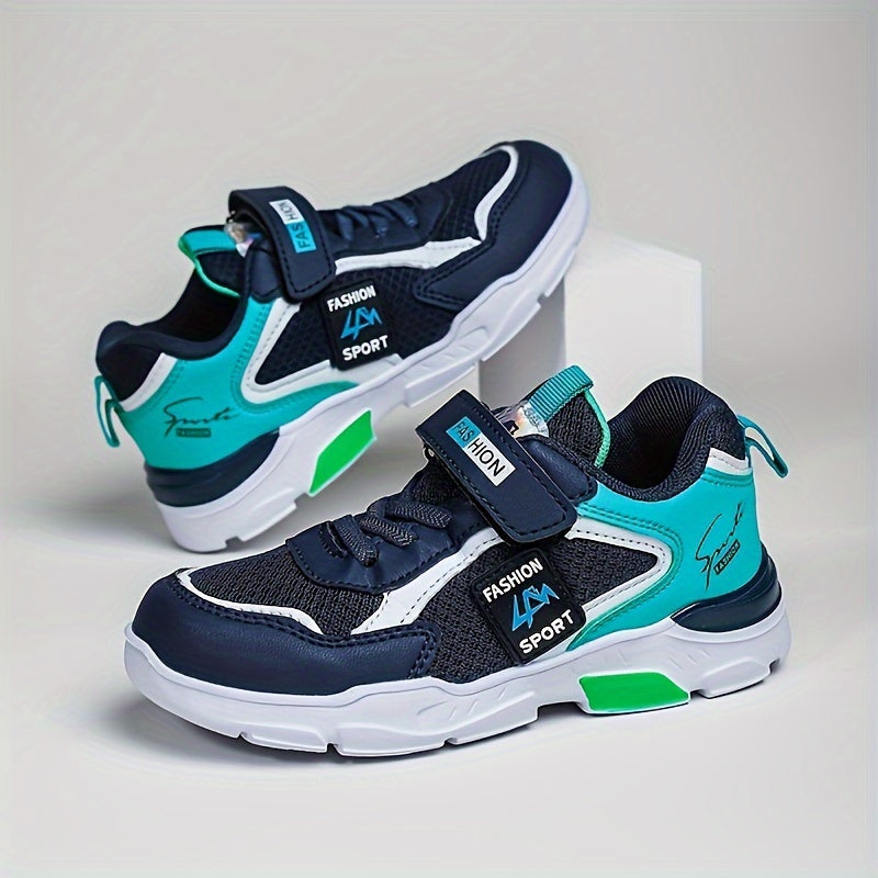 Мужские легкие дышащие кроссовки из сетки с двойной сеткой и круглым носком