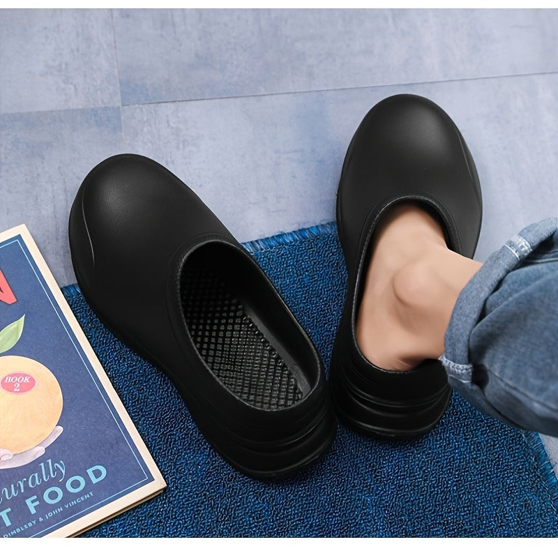 Women's Rain Boots EVA Muddle Chef Shoes Non-Slip Lightweight Work Shoes