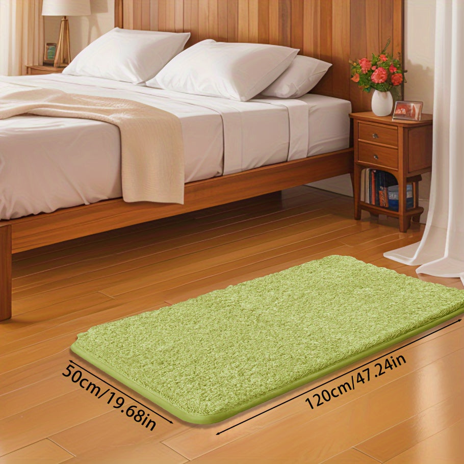 Yumshoq va hashamatli binafsha hammom matosi - yuqori so'riluvchi, sirpanmaydigan va rangsizlanmaydigan, hammom, yotoqxona va kir yuvish xonasi bezatish uchun ideal. Mustahkam polyesterdan tayyorlangan, tozalash oson.