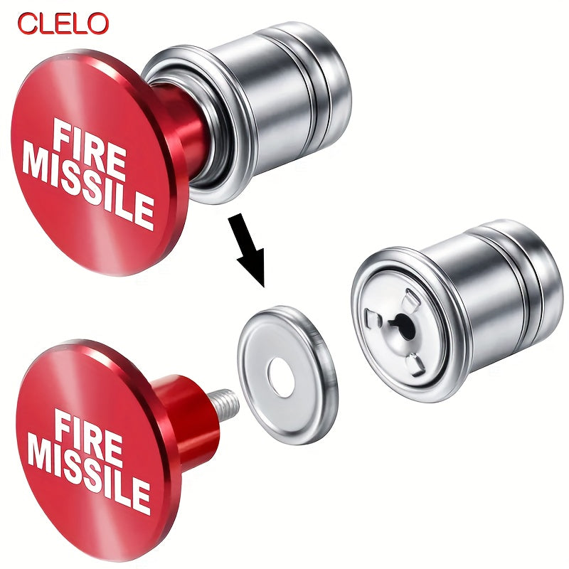 Cubierta de encendedor de cigarrillos de coche de novedad que se ajusta a la mayoría de vehículos, botón de expulsión, juguete de 12V