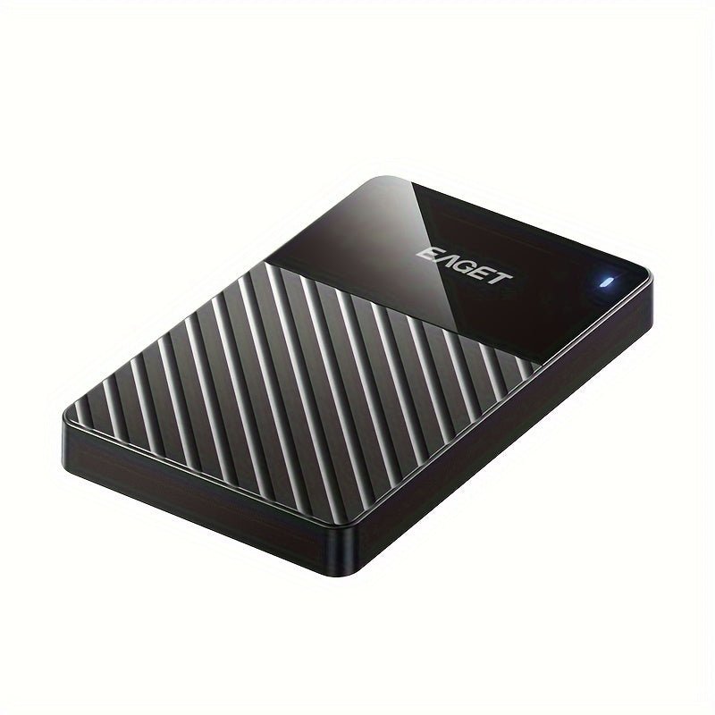 EAGET Portativ Qattiq Disk 500GB/320GB/250GB o'lchamlarida, Mac, PS4, PC, Laptop, Xbox uchun USB 3.0, batareya kerak emas.