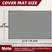 Cubierta de silicona para estufa antideslizante y resistente al calor 71cm x 51cm para cocinas eléctricas y de inducción