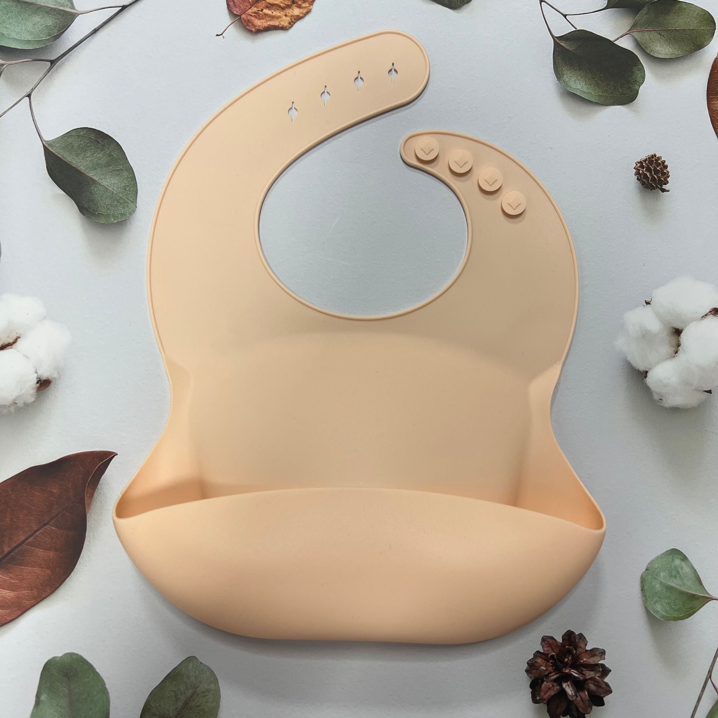 Baby Bibs for Babies and Toddlers Waterproof Soft BPA Free Adjustable Unisex