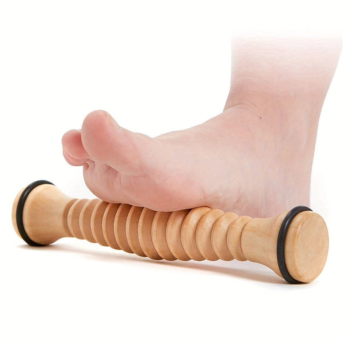 Foot Reflexology Massager Wood Back and Feet Relaxation Spa Tool