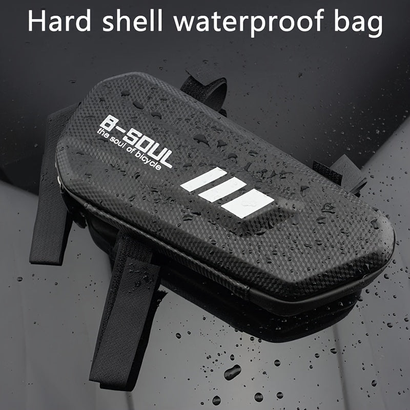 Motorcycle Side Storage Bag Hard Shell Triangle Waterproof Rainproof