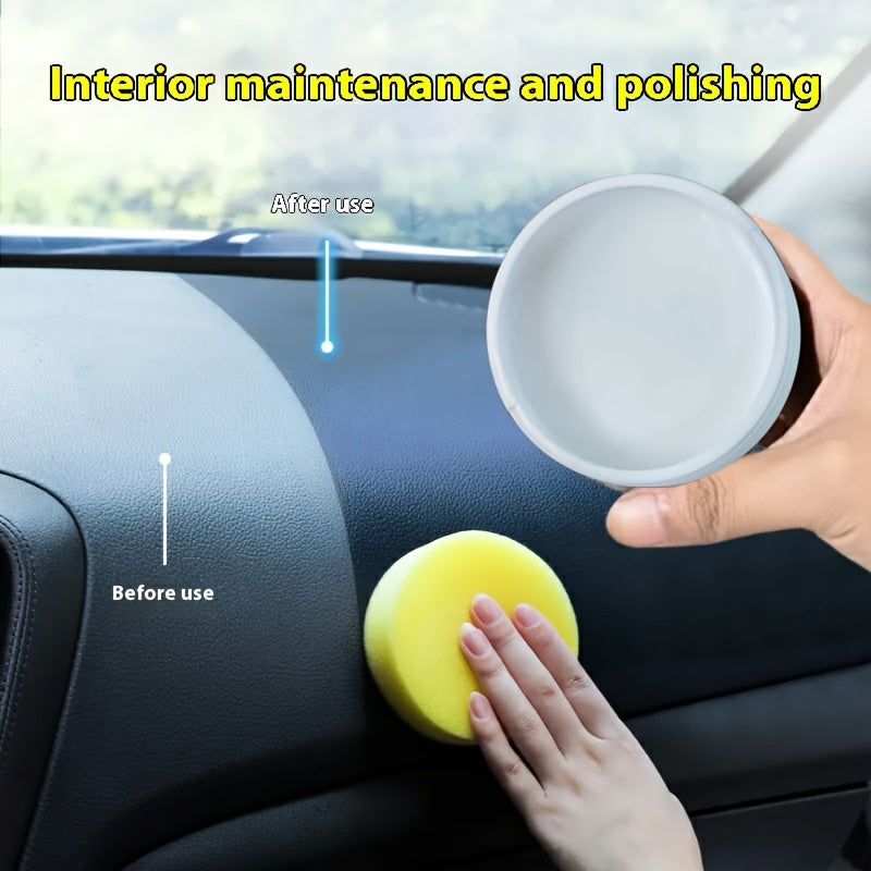 Car Interior Cleaning Cream Leather Seat Care Moisturizing Oil