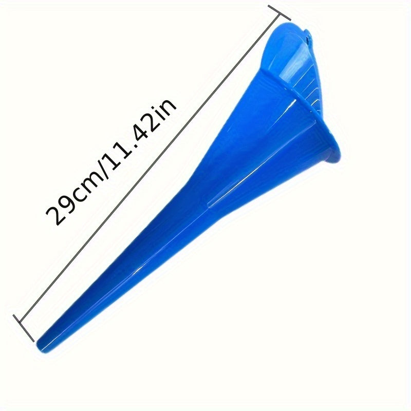 Universal qo'ldan erkin mototsikl va avtomobil uchun yonilg'i quyish uchun uzun quvurlar bilan funnel