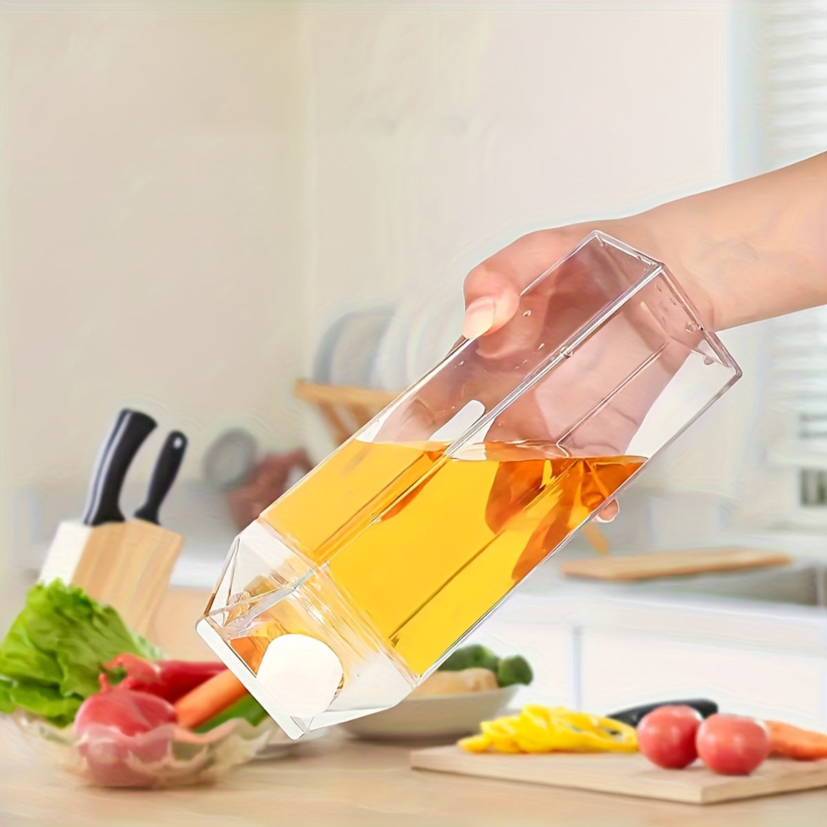 Botella de agua de plástico reutilizable 500ml 1000ml tapa a prueba de fugas de rosca para leche jugo té