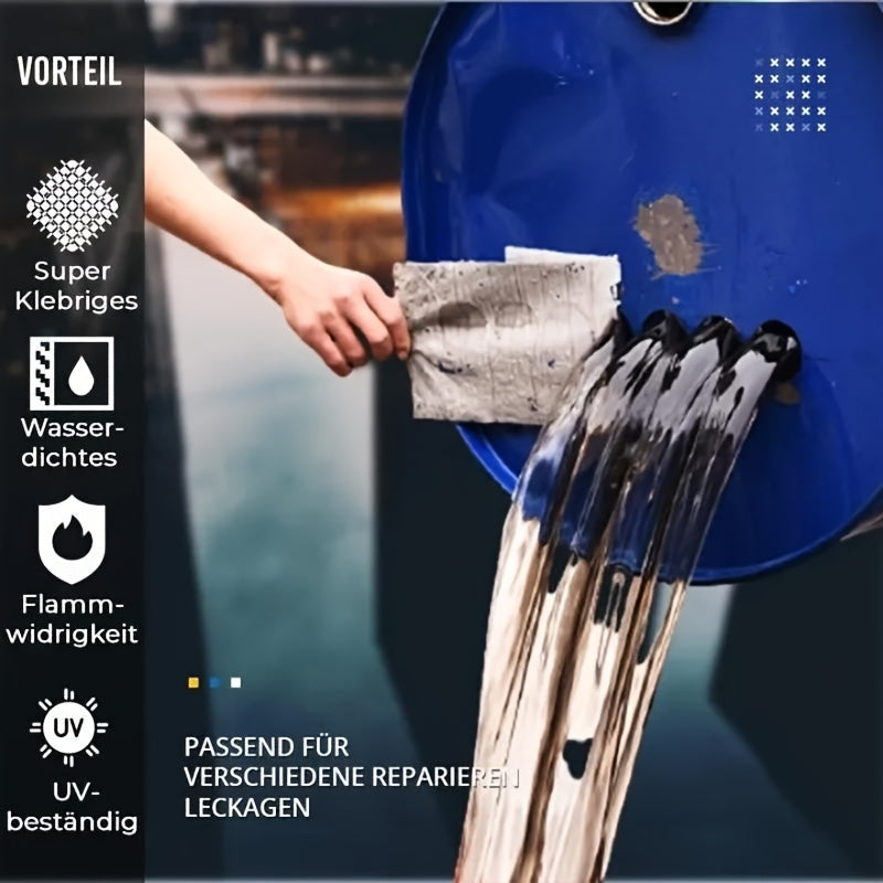 Waterproof Butyl Tape for Leak Sealing on Tiles Roofs Pipes Multiple Sizes