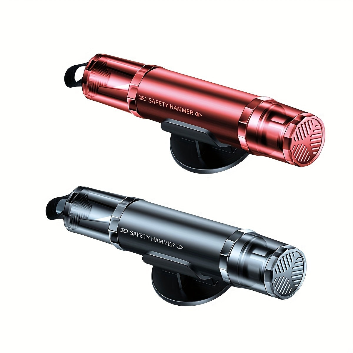 2 Pack Aluminum Alloy Car Window Breaker Safety Hammer Emergency Escape Tool