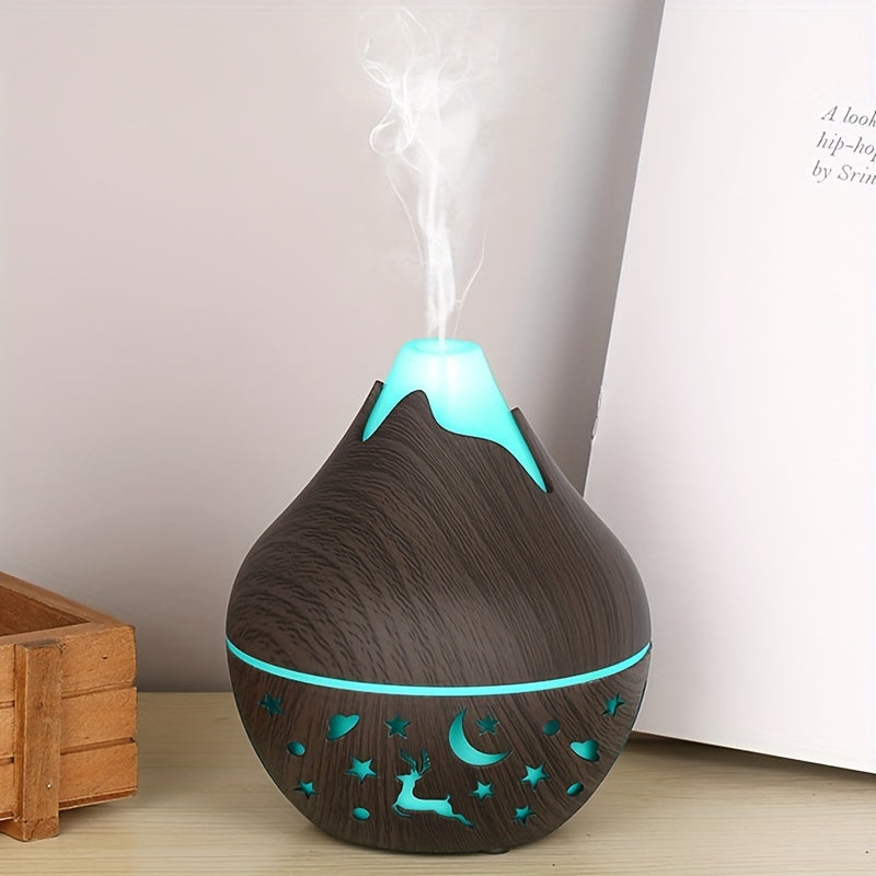 Portable USB Humidifier and Aromatherapy Diffuser for Bedrooms and Offices Cool Mist Plastic
