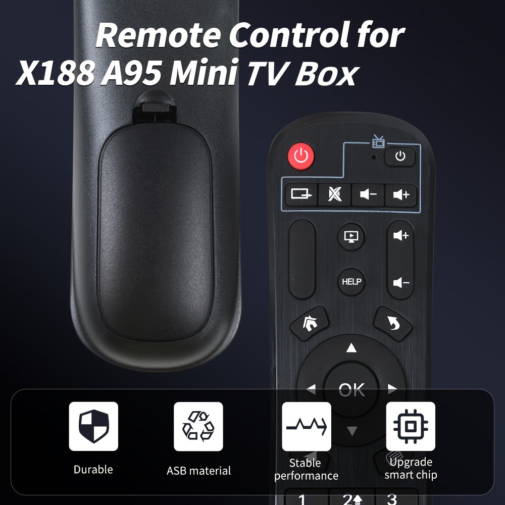 Control remoto universal con función de aprendizaje para caja de TV y dispositivos