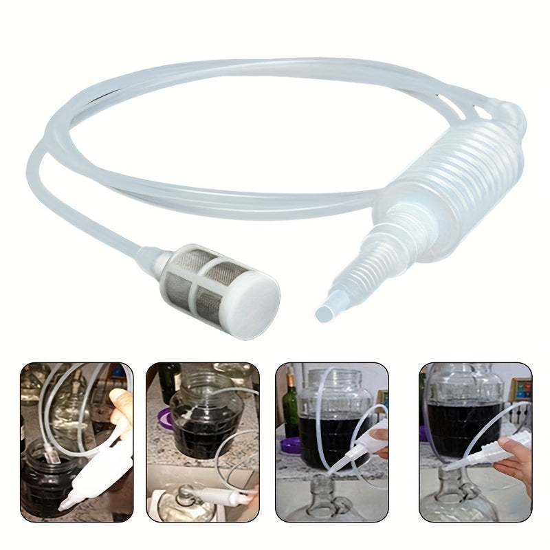 Home Brewing Siphon Hose Food Grade Plastic for Beer and Wine Making