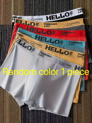Men's Cotton Boxer Briefs 1/3/5 Pack Breathable Solid Color Daily Wear