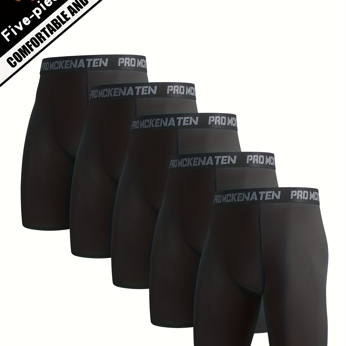 Women's Quick-Dry Solid Color Fitness Shorts Pack of 1-5 Polyester Spandex