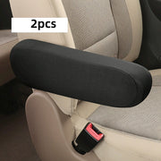 2pcs Elastic Polyester Car Seat Armrest Covers Washable Protective Sleeves