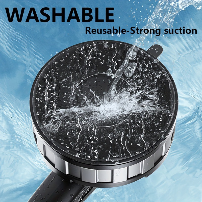 Universal avtomobil telefon va planshet uchun tutqich, sozlanadigan, katta yopishqoq shisha