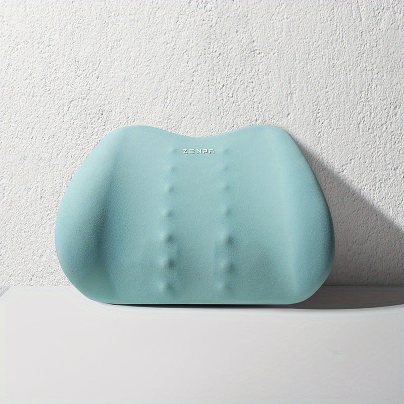 4Pcs Car Headrest and Waist Support Pillows Memory Foam Neck Protector All Seasons