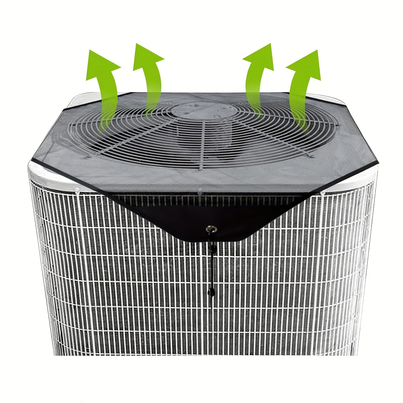 Cubierta de malla AC para aire acondicionado central que protege contra escombros, duradera y resistente a la intemperie