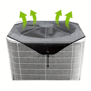 Cubierta de malla AC para aire acondicionado central que protege contra escombros, duradera y resistente a la intemperie