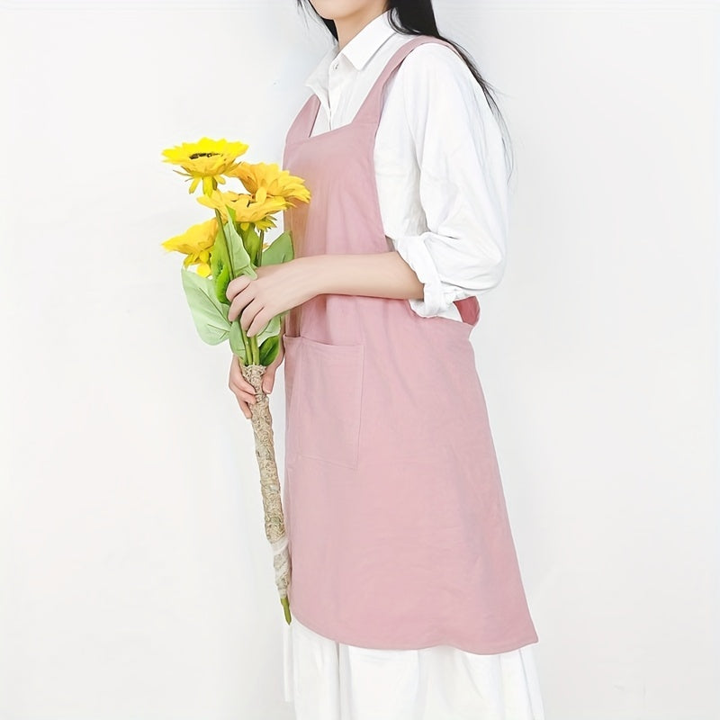 Unisex Canvas Apron Without Tie Straps 100% Woven Canvas 175gsm