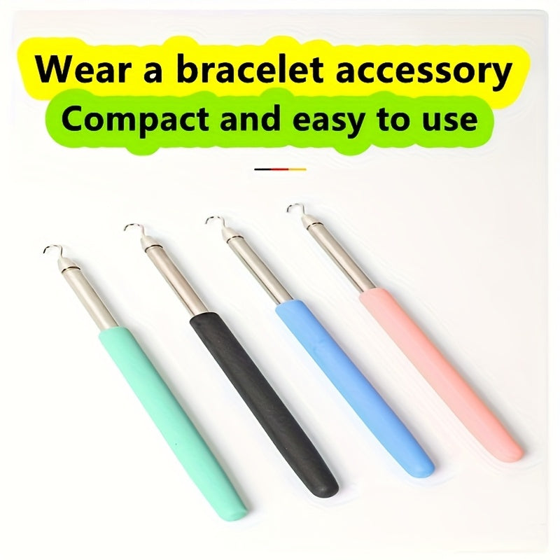 Women's Jewelry Tool Bracelet and Necklace Clasp Fastener with Multicolor Hooks