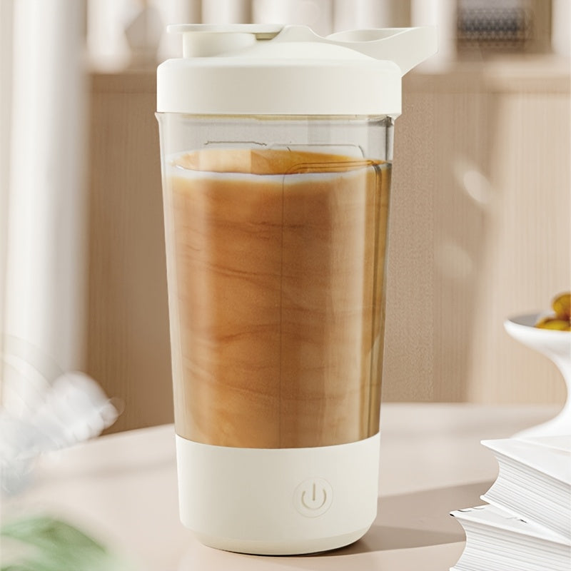 Licuadora de café con autormezcla de 400ml, portátil, recargable por USB, mezcla automática