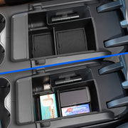 Center Console Storage Box ABS Plastic Middle Armrest Insert Tray for Car Interior