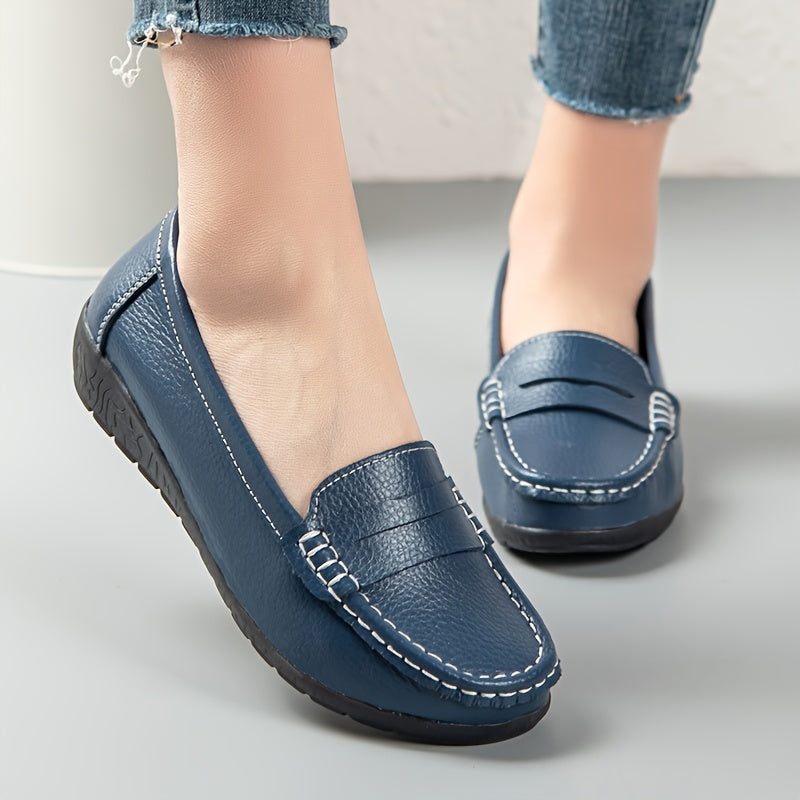 Women Slip-On Shoes, Comfortable Flat Loafers Casual Driving Walking