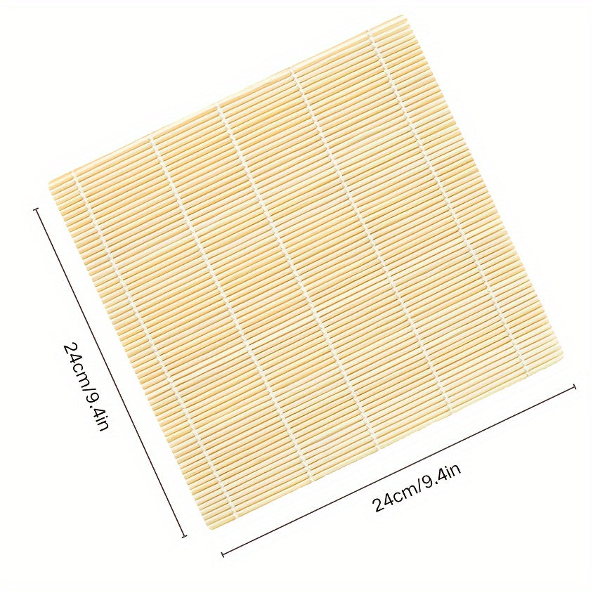 Set de inicio para hacer sushi, kit de 2 piezas, bazooka de sushi de plástico, rodillo, herramientas de cocina