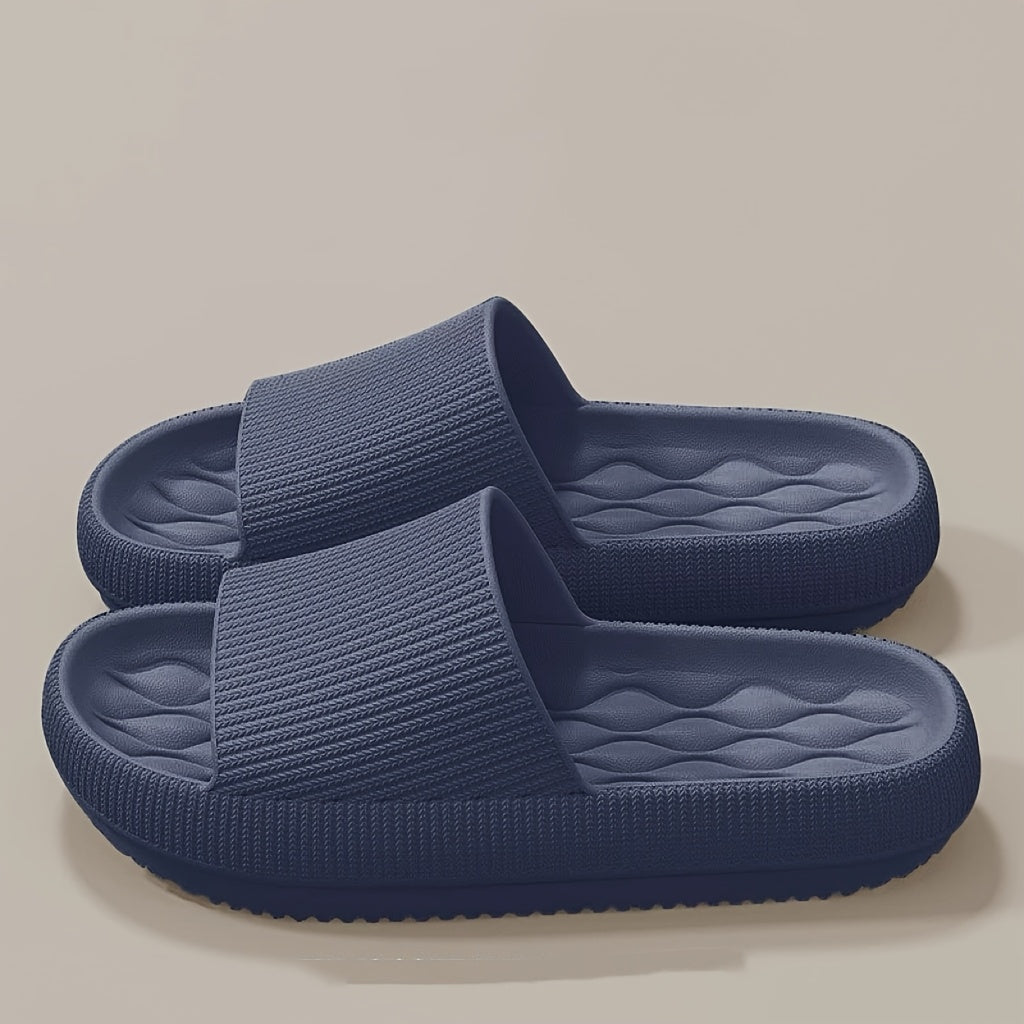 Men Women Soft Sole Platform Slip On Sandals Non-Slip Indoor Outdoor Slides