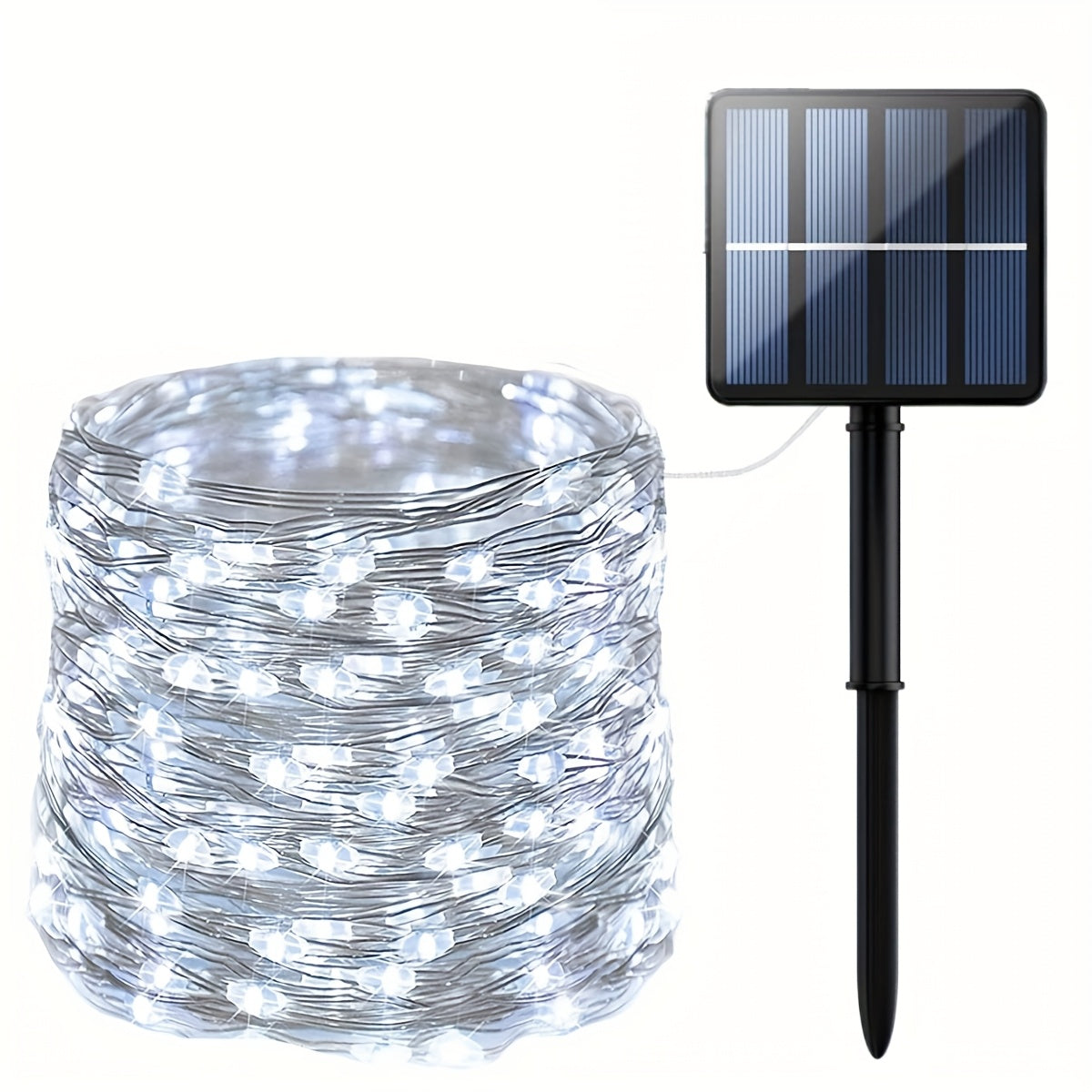 Outdoor Solar String Lights for Garden Patio Holiday Event Decoration