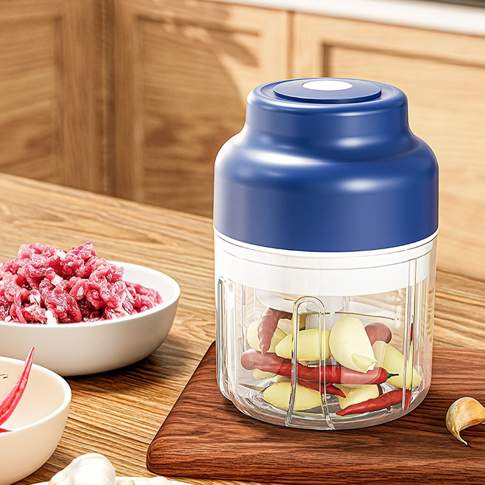 320ml Six-Leaf Electric Garlic Mincing Device