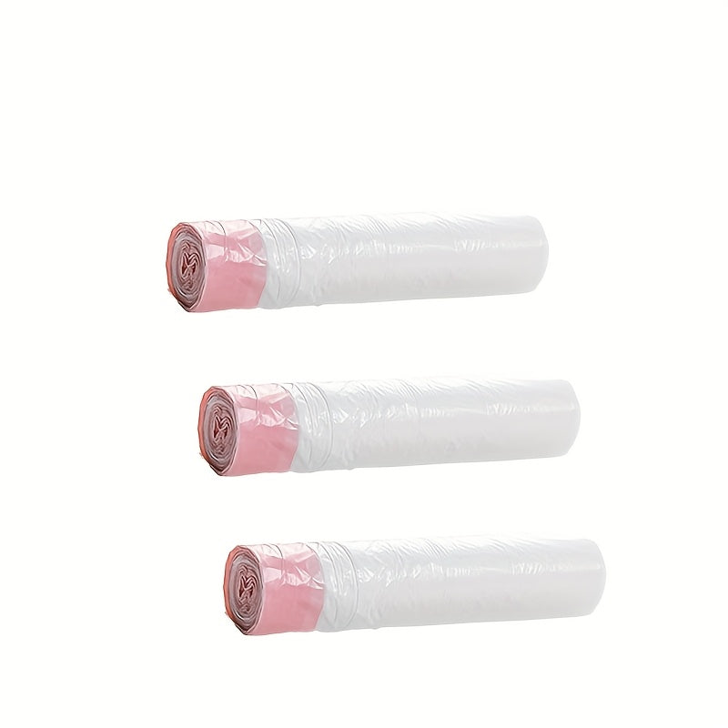 75 Extra Strong Polyethylene Trash Bags, Leak-Proof, Odor-Resistant, Drawstring