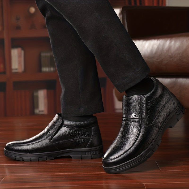 Мужские водоотталкивающие снегоступы с теплыми пушистыми внутренними слоями и ветронепроницаемым дизайном для зимних походов