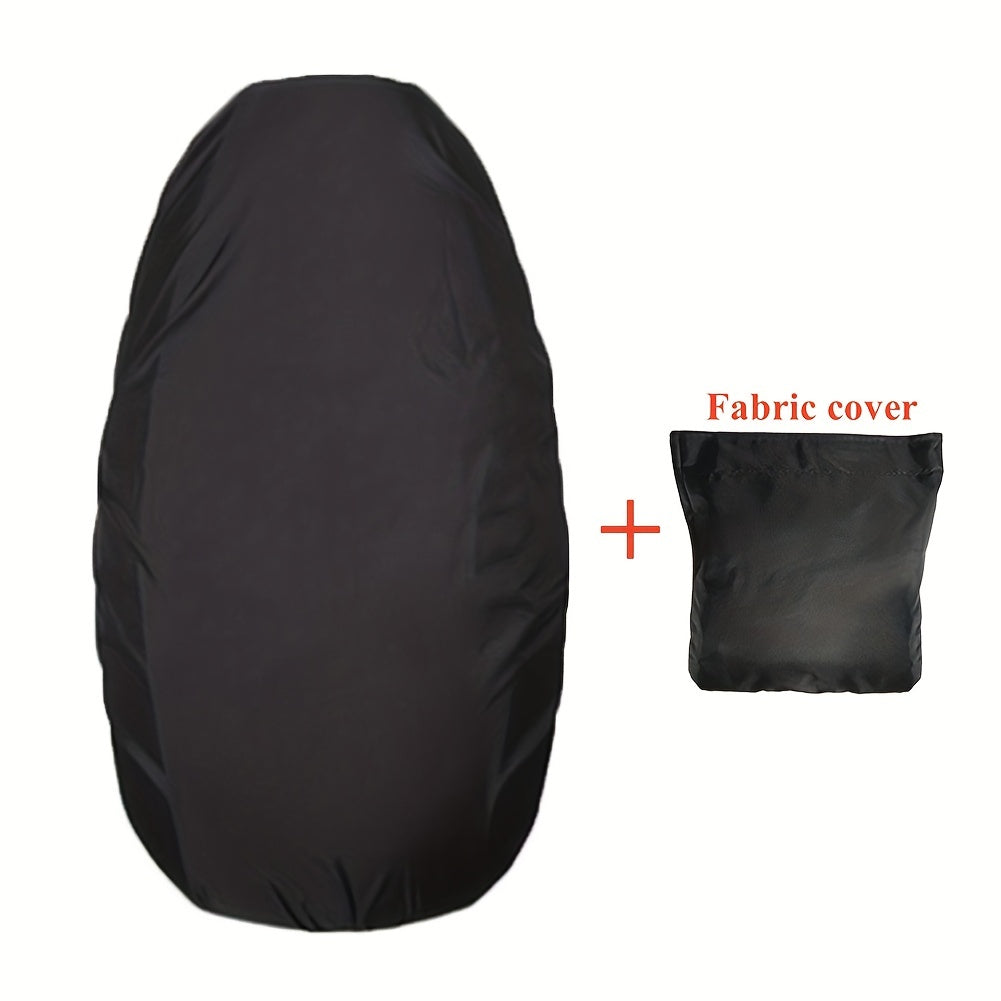 Universal Black 210D Waterproof Motorcycle Rain Seat Cover Dust UV Sun Protection