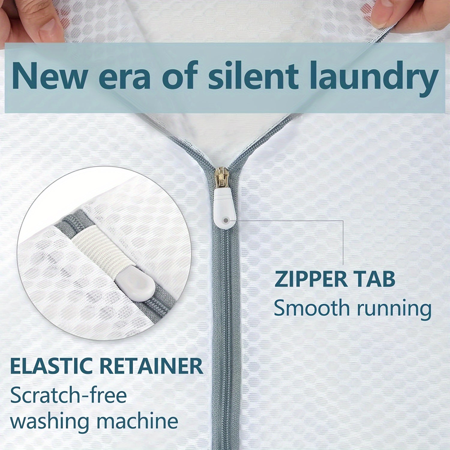 Laundry Bag for Sweaters and Underwear with Cleaning Net for Washing Machines