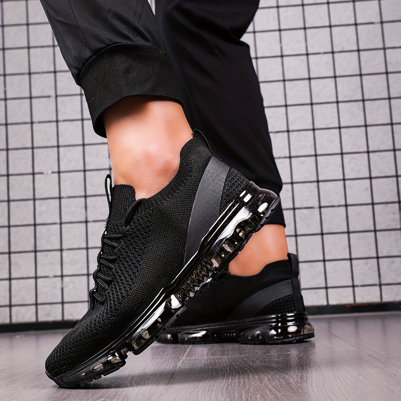 Zapatillas de running ligeras y transpirables para mujer con soporte acolchado para todas las estaciones