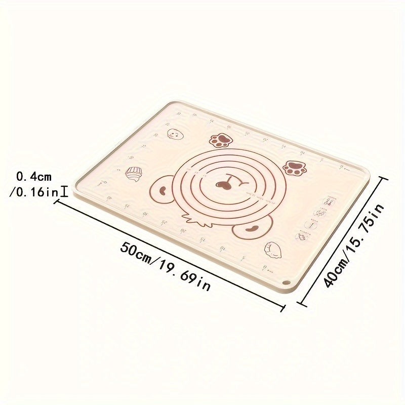 Силиконовый коврик для выпечки - антипригарный коврик для выпечки хлеба, конфет, печенья и многого другого! Кухонные принадлежности и аксессуары для домашней выпечки.