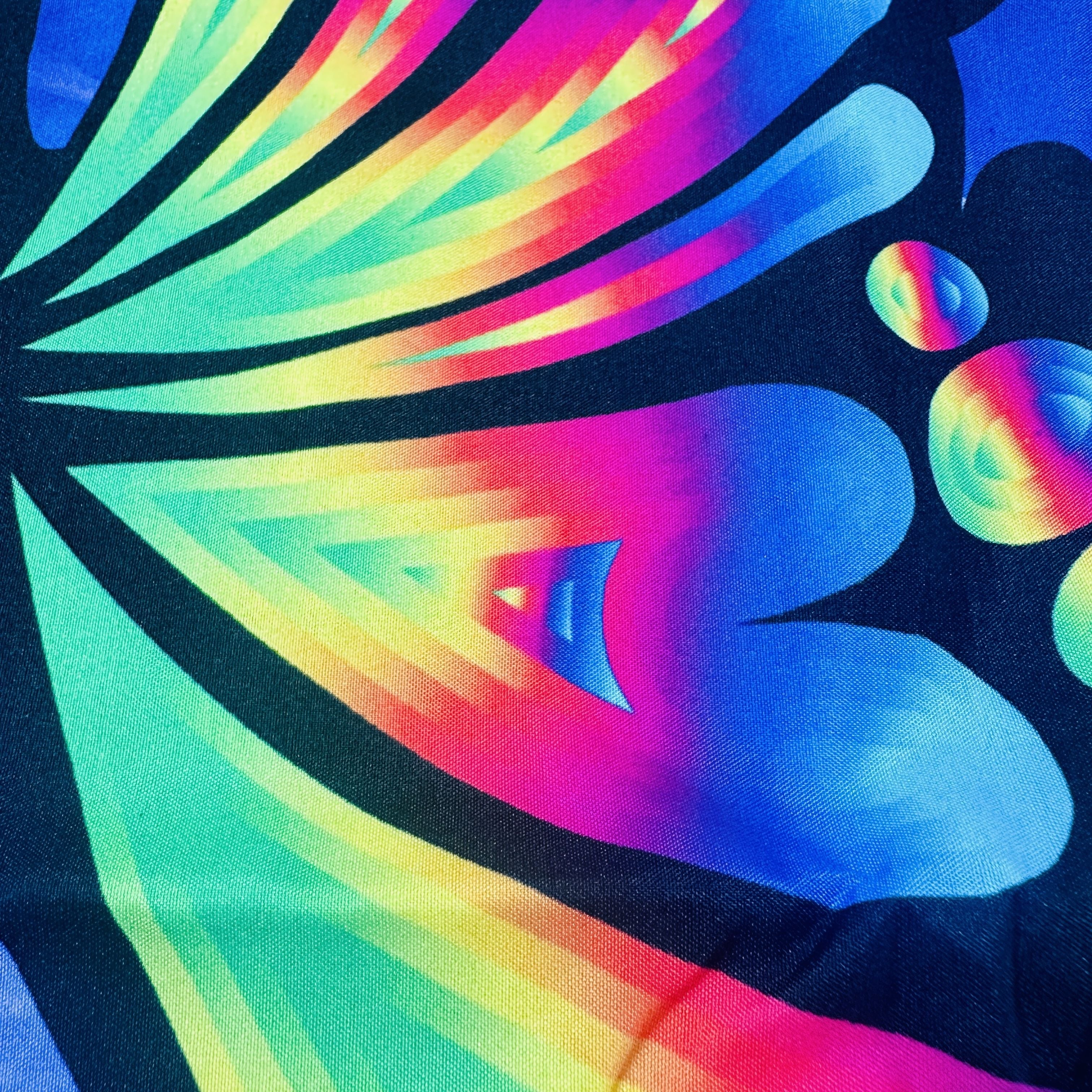 Set of 2 Glow-in-the-Dark Butterfly Pillowcases Soft Breathable Stylish Envelope Covers